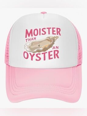 Moister Than an Oyster Funny Trucker Hats for Adult Humor